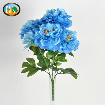 Artificial peony flowers bush making home&wedding decoration wholesale