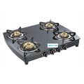 Crystal Plus Toughened Glass Cooktop 4 Burner