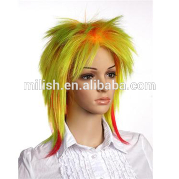 MPW-0423 halloween carnival 80's Womens Rock Punk Wig