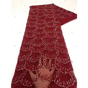 Golden Supplier: Affordable Sequin Embroidery Fabric for Wedding and Party Dresses