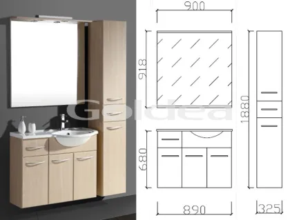 Sanitary Ware Of Bathroom Furniture Manufacturing
