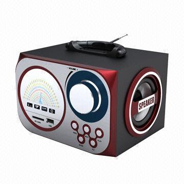 Beautiful Screen Battery Powered Speaker