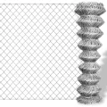 PVC επικαλυμμένο σύρμα ασφαλείας συρματόπλεγμα αλυσίδας φράχτη σύνδεσης