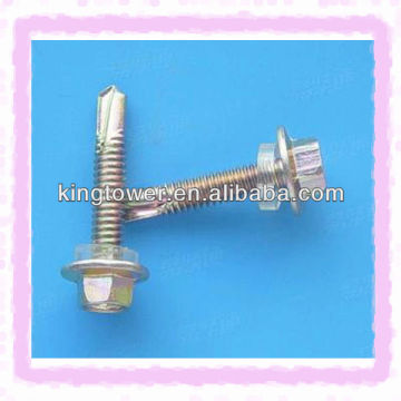 parkerized self drilling wood screws factory(with ISO card)