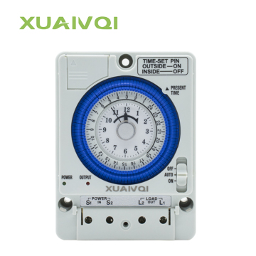 Coin Operated Mechanical Timer Switch for 50/60Hz Systems