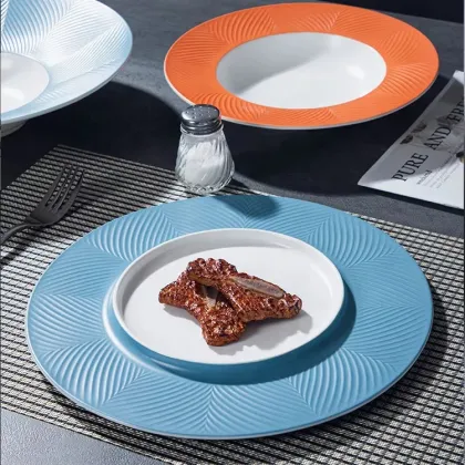 Unique Design Bone China Dinner Plate Sets - Porcelain Factory Wholesale