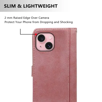 Leather Mobile Back Cover Magnetic Folio Flip Case for Honor Phones