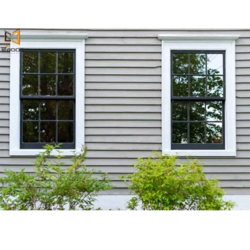 American Style Aluminum Soundproof Single Hung and Double Hung Windows