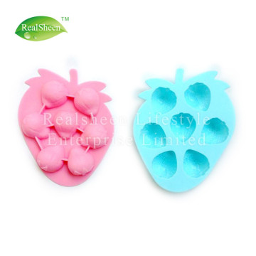 Strawberry Silicone Ice Cube Schokoladenseifenform