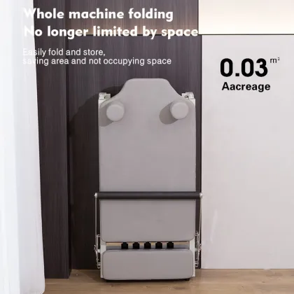 Large Folding Pilates Reformer Home Fitness Equipment