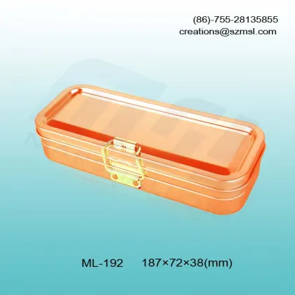 pencil box, stationary tin box, pencil tin box, pencil holder, pencil ware, rectangle box,slide tin box