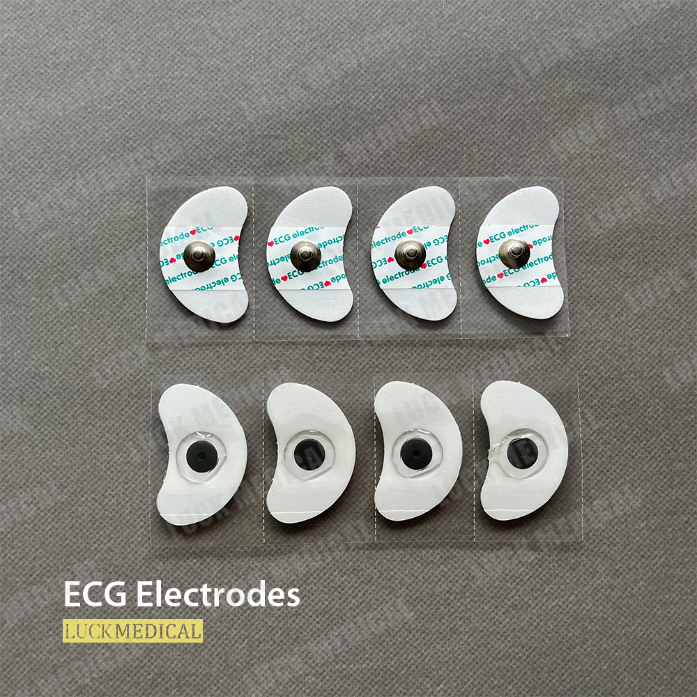 Électrode ECG jetable pour adulte et enfant