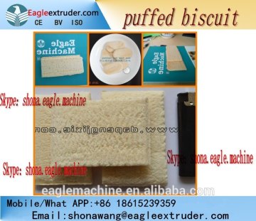 Pain croustillant gonflé Crouton Chips Snack Making Machine Machine Machine