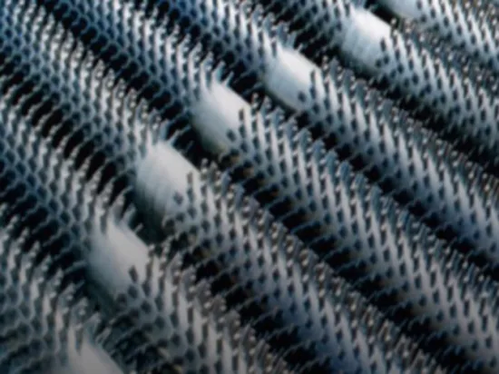 High frequency studded finned tubes for heating furnace