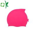 Cheap Silicone Swim Waterproof Simple Cap