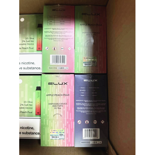 Elux 일회용 vape 3500puffs 전자 담배 스웨덴