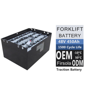 แบตเตอรี่ Forklift สำหรับ Hyundai HB15E - 48V 450AH 9PZS450 สำหรับขาย