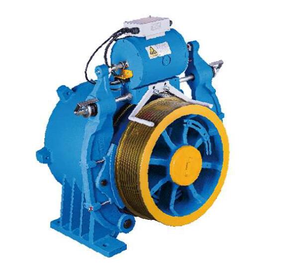 Medium and High Speed Gearless Traction Machine