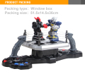 Chất lượng cao nhựa pin hoạt động Robot đồ chơi Mini Boxing