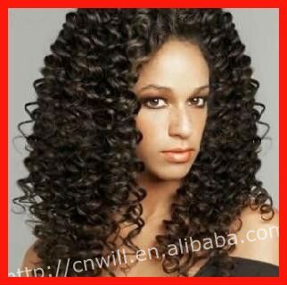 Full Lace Wigs Kinky Curl Indian Remy Hair Wigs Natural Black Hair Wigs
