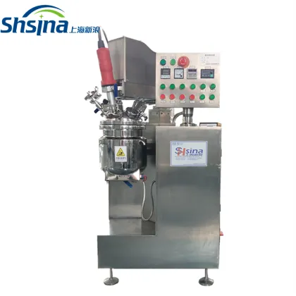 Small Mixer for Cosmetic Vacuum Homogenizing Emulsifier Machinery