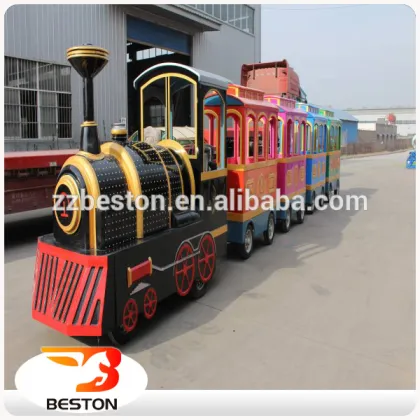 Electric battery trackless train kids electric train thomas electric train