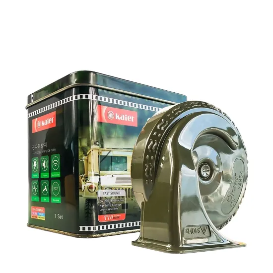 Waterproof Unique Design Powerful Super High Tone Snail Truck Horn for Motorcycles and Cars (12V)