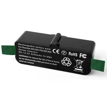 Compatible iRobot Roomba Battery 5.2Ah 14V for 900/800/700/600/500 Series