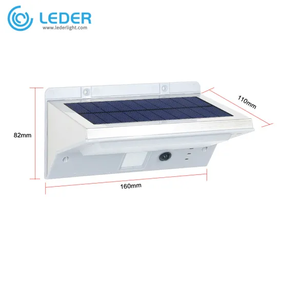 LEDER Body Sensor Bright LED Street Light