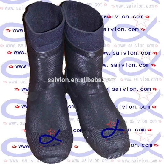 Customized neoprene surfing scuba diving boots