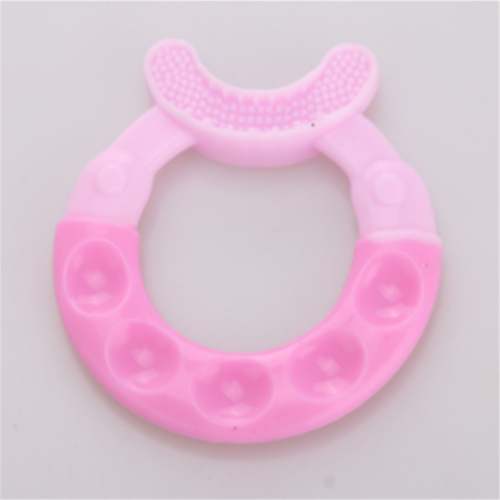 Bayi Keselamatan silikon Teether Gel Toy BPA Percuma