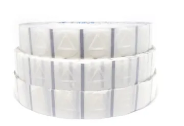 Triangle Raised Braille Customized Packaging Blind Label