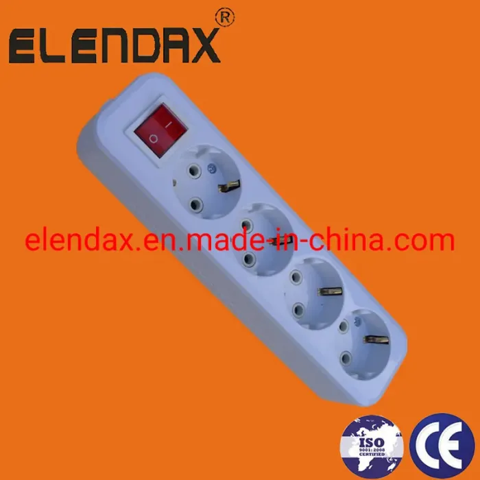 Ekstensi Pembumian Tombol Soket Multi-Posisi