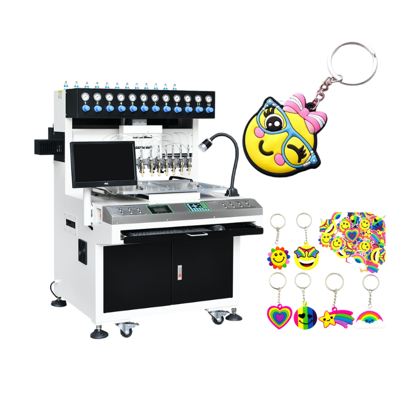 soft pvc keychain rubber making machine (2)