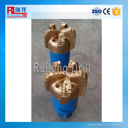 oil well drilling PDC bit with nozzle gauge cutter