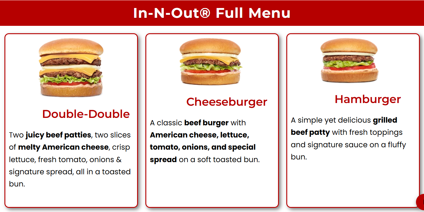 in-n-out burger