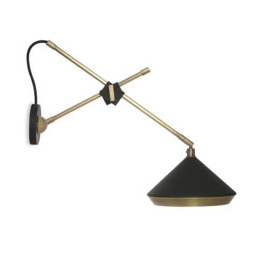 Wall Hanging Lights Staggered lamp arm adjustable bronze color wall lamp Supplier