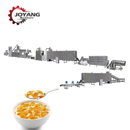 Breakfast Cereal Making Machine: Corn Flakes Processing Line