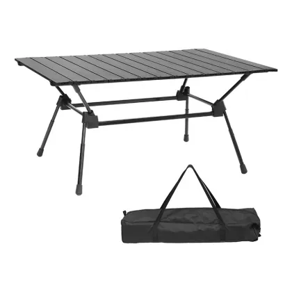 Ultralight Aluminum Foldable Camp Picnic Table for Outdoor Hiking