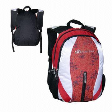 Printed Backpacks, Made of Ripstop PU and Dobby PVC, Measures 28 x 18 x 44cm