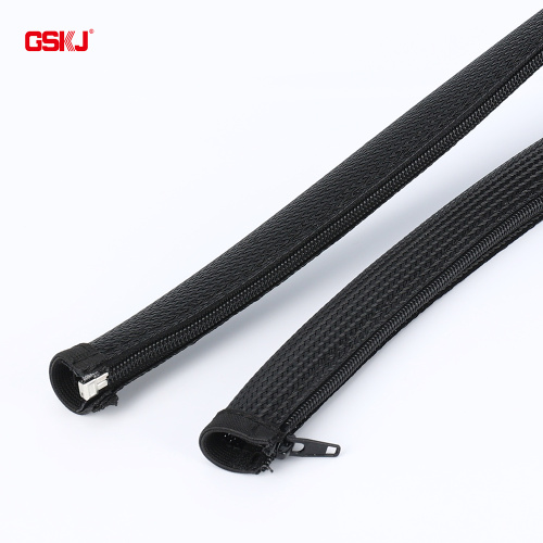 ワイヤーオーガナイザー用の柔軟なジッパーケーブルスリーブ