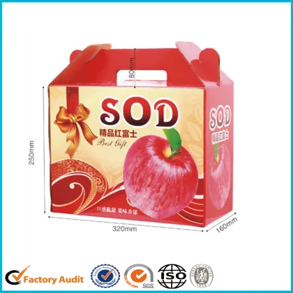 Wholesale Cardboard Apple Packaging Boxes