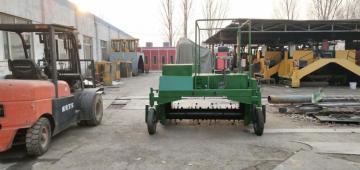 wheel tractor mounted compost turner machine