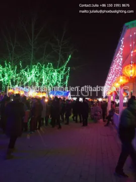 outdoor lights string globe star lights deco wedding for new year light