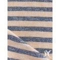 Stripe French Terry Knit Fabric