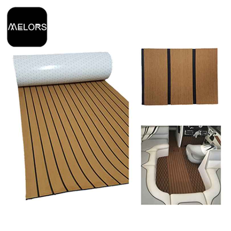 Melors Faux Teak Boat Decking Yacht Flooring Mat