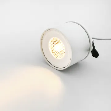 Modern Cob LED Ceiling Spotlights: Rotatable Scon Surface-Mounted 7W Cylinder Downlights