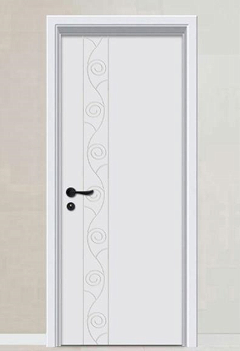 Wooden Door With Pattern