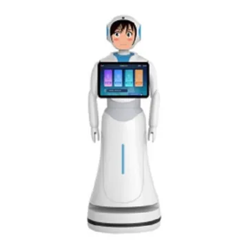 Amazing Welcoming Guests Service Robot