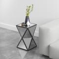 Table d'appoint de meubles miroir moderne